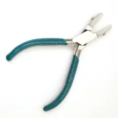 Flat Jaw Nylon Plier w/glitter Handle - PLR-255.30G