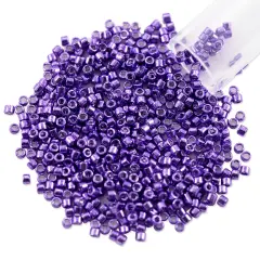 Miyuki Delica Seed Bead 11/0 Galvanized Grape
