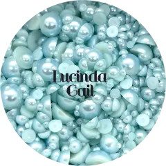 Flatback Resin Pearl Mix - Lucinda Gail by Glitter Heart Co.&trade;