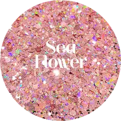 Polyester Glitter - Sea Flower by Glitter Heart Co.&trade;