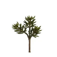 Sedum Succulent Plant Spray: Set of 6, 13-Inch, 6" Wide, Floral Home by Artificial Flowers