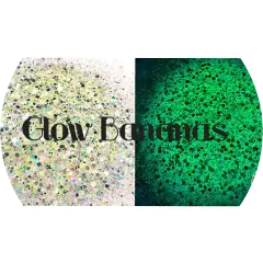 Polyester Glitter - Glow Bananas Glow in the Dark by Glitter Heart Co.&trade;