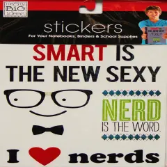 Me & My Big Ideas I Love Nerds Sticker Sheet