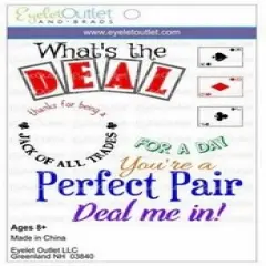 Eyelet Outlet Cling Card Stamps