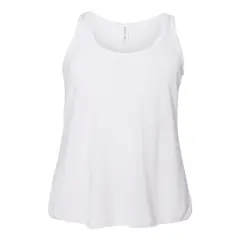 BELLA + CANVAS&reg; Youth Flowy Racerback Tank Top - 8800Y White