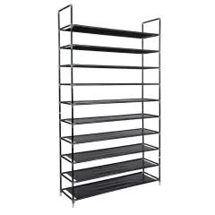 10 Tier 50 Pairs Shoe Rack Organizer Storage Shelf