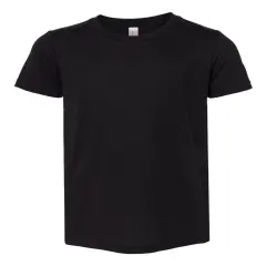 BELLA + CANVAS&reg; Slim Fit Youth Crew Neck Tee Solid black triblend