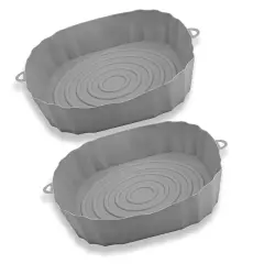 2 Non-Stick Silicone Pot Baskets Liners for Air Fryer Oven