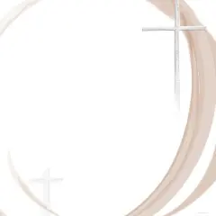 Great Papers! Swirls and Cross Religious Stationery Letterhead, Invitations and Announcements, Printer Friendly, 8.5"x11", 80 Pack