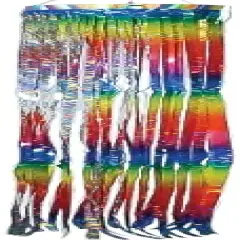51-inch Rainbow Mylar Windsock