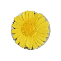 Wrapables Scenic Purse Hook Hanger, Foldable Handbag Table Hanger, Sunflower
