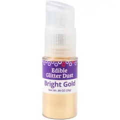 Edible Glitter Dust Cake Decoration, 25g Gold