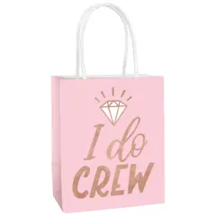 Blush Wedding Gift Bags, 6ct