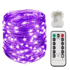 Waterproof Christmas Fairy Lights Purple