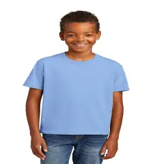 Port & Company&reg; Youth Essential Crew Neck Short Sleeve Tee Light blue