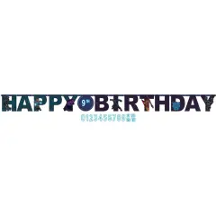 Black Panther Wakanda Forever Jumbo Add An Age Letter Banner