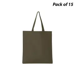 Q-Tees&reg; Promotional Tote Army