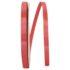 Florist Ribbons --- ⅜ inch x 100 yards --- Satin / Acetate Supreme Cooler Ribbon -- Watermelon Color