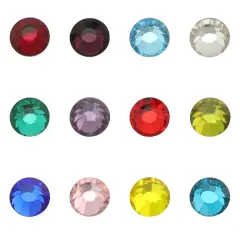 Tiny CZ Birthstones 10 Pack November/Topaz
