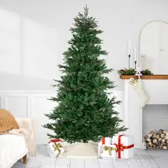 Northlight Real Touch&trade;️ Full Hudson Fir Artificial Christmas Tree - Unlit - 7.5' Green