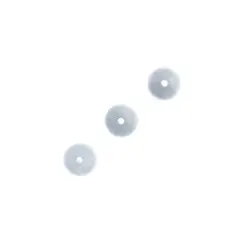 Earth's Jewel Semi-Precious 16" Aquamarine Round Natural Bead Strand