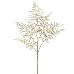 Allstate Asparagus Fern Artificial Floral Christmas Spray - 34" - Metallic Gold
