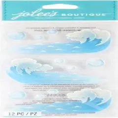 Jolee's Boutique Waves Vellum Dimensional Stickers