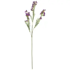 Allstate 27" Purple Waxflower Artificial Silk Floral Spray