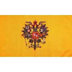 Imperial Russia Flag with Grommets 3ft x 5ft