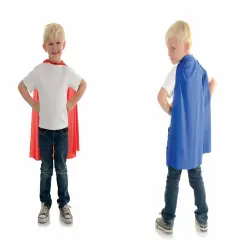 Underwraps Child Blue Cape Halloween Costume, One Size