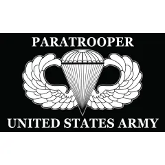 U.S. Army 82nd Airborne Flag with Grommets 3ft x 5ft