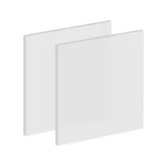 Clear Cast Acrylic Matte 1/8" (12" x 20.4")