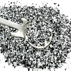 Oreo Magic Composition Notebook Holographic Shaped Pixie for Poxy Chunky Glitter Mix