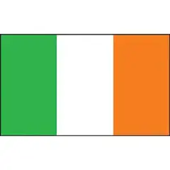 Ireland Flag On A Stick 12" x 18"