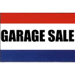 Garage Sale Flag with Grommets 3ft x 5ft