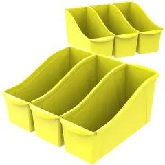 Large Book Bin, Yellow (Case of 6)