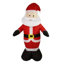 Northlight LED Lighted Inflatable Santa Claus Christmas Outdoor Decoration - 48" Red