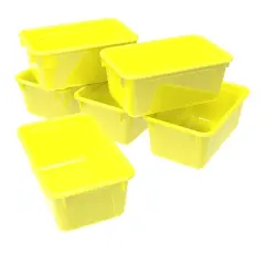 Small Cubby Bin, Classroom Yellow (Case of 5)