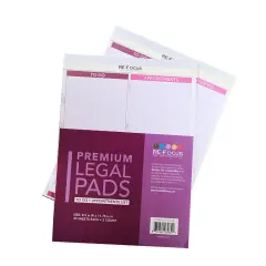RE-FOCUS THE CREATIVE OFFICE, Professional To do and Appointment list pad, Legal size, 2 pack, 30 sheets each Pink