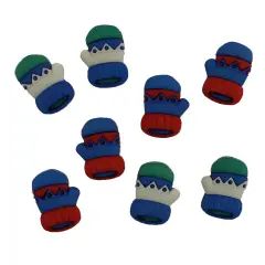 Buttons Galore Winter Warm Buttons - 24 Sewing & Craft Buttons