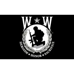 Patriotic U.S Wounded Warrior Flag (3ft x 5ft)