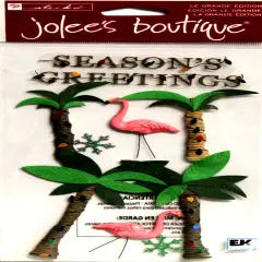 Jolee's Boutique Palm Tree With Lights Dimensional Stickers