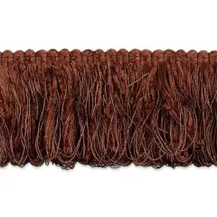 5 Yards of Chenille Loop Fringe Trim | 5 yard cut Cocoa
