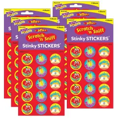 School Time/Apple Stinky Stickers&reg;, 60 Per Pack, 6 Packs