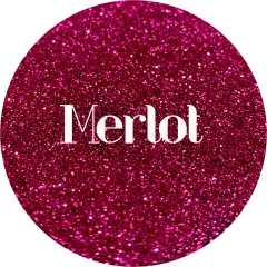 Polyester Glitter - Merlot by Glitter Heart Co.&trade;
