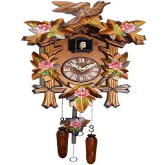 Clck-Ck Qtz W/Red Flrs Each