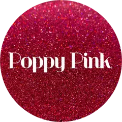 Polyester Glitter - Poppy Pink by Glitter Heart Co.&trade;