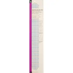 Dritz Quilt-N-Sew See-Through Ruler 2"X18"
