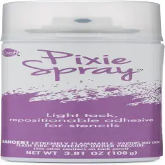 iCraft Removable Pixie Spray For Stencils-3.8oz