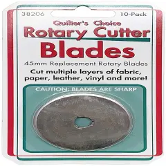 Sullivans Quilter's Choice Rotary Cutter Blades 10/Pkg-45mm